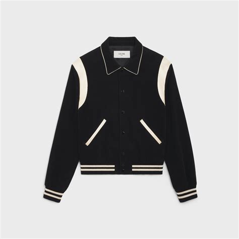 celine teddy college jacket|celine corduroy teddy jacket.